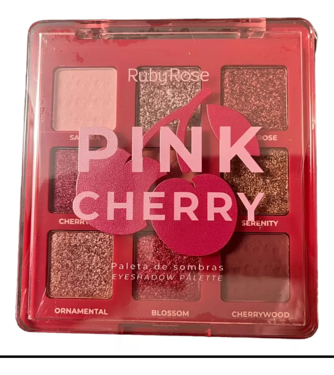 Ruby Rose Pink Cherry sombras 9 colores